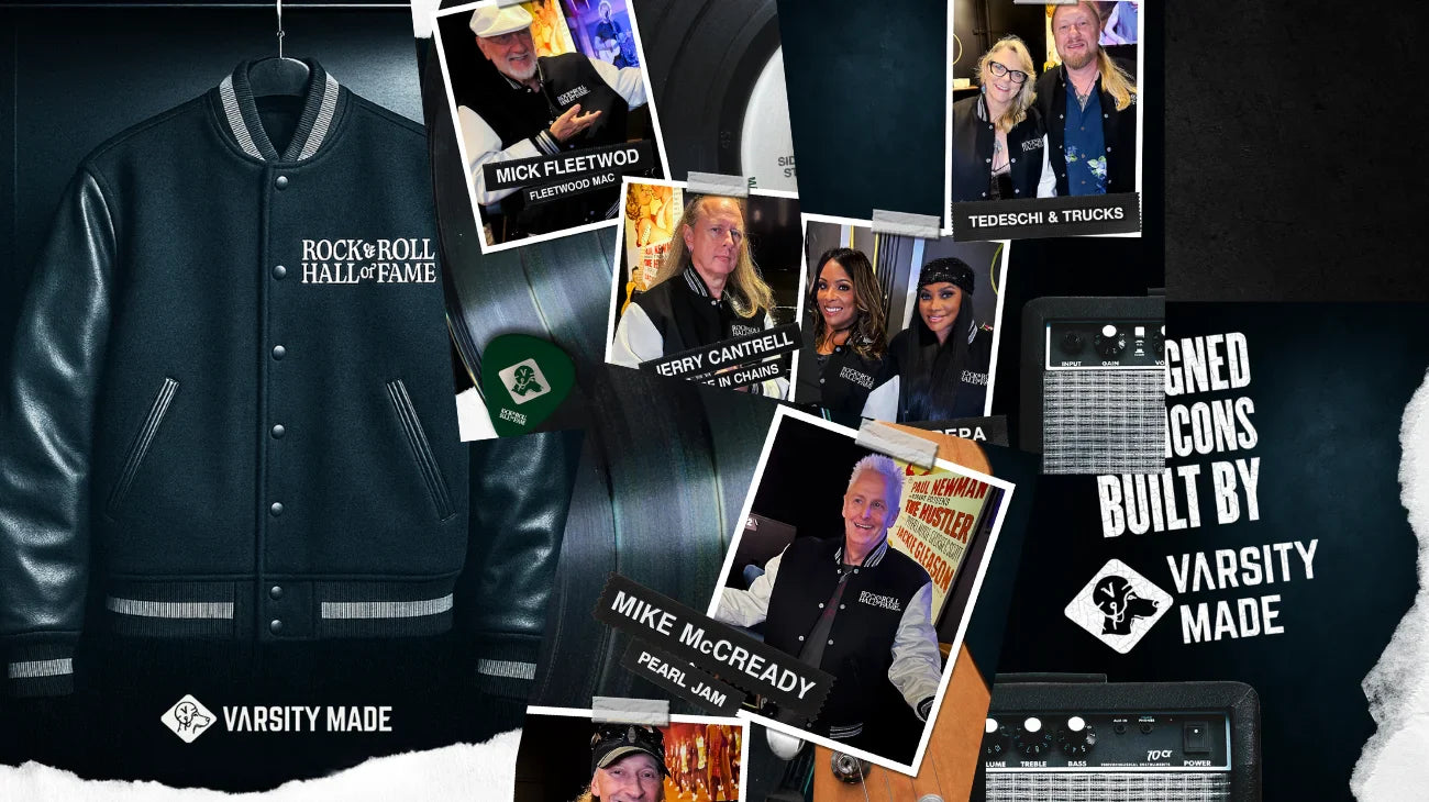 A Look into Varsity Made x Rock & Roll Hall of Fame Collaboration