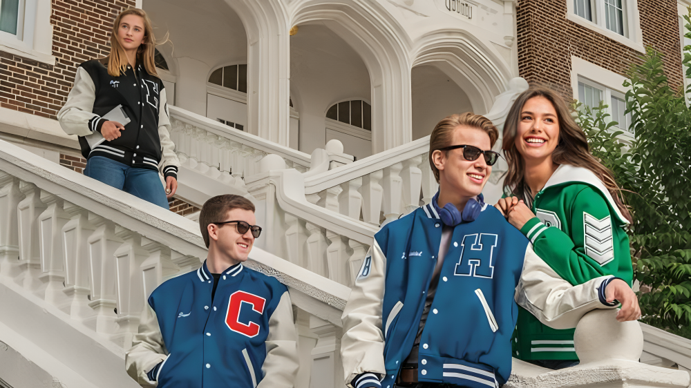 A varsity jacket online