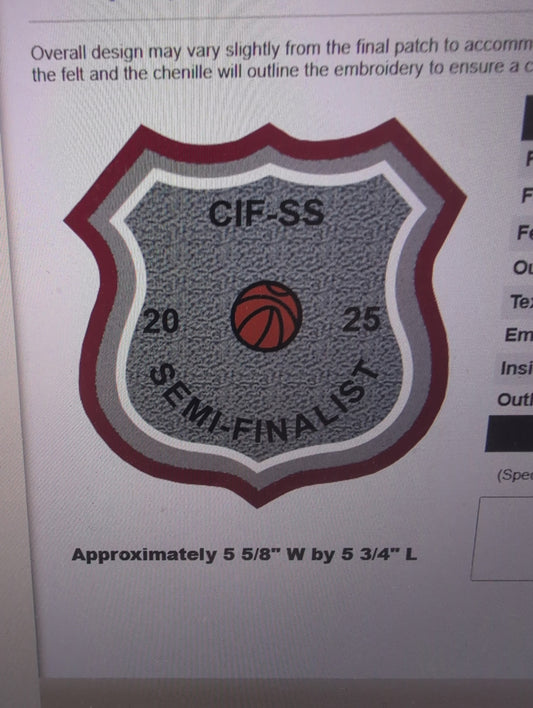 2025 Semi Final Patch- 12