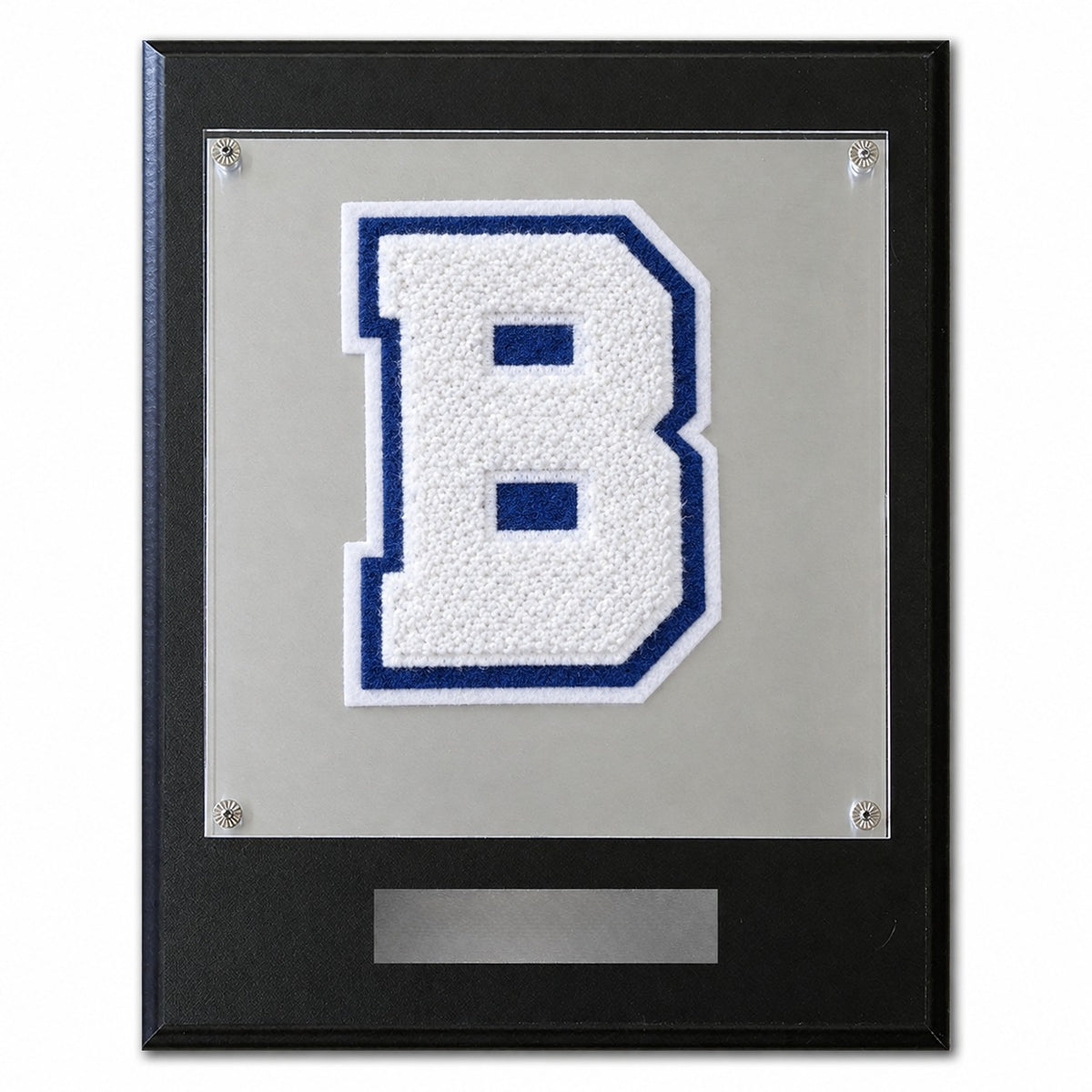 Brewer High School (TX) chenille letter plaque