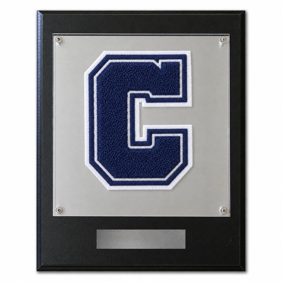 Covenant Classical School (TX) chenille letter plaque
