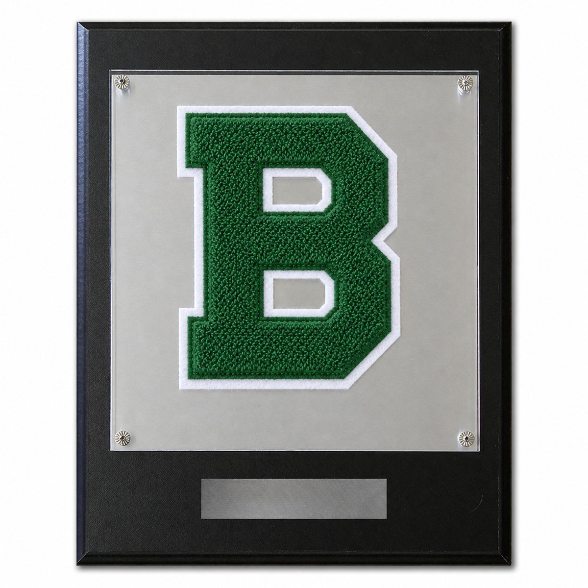 Boling High School (TX) chenille letter plaque