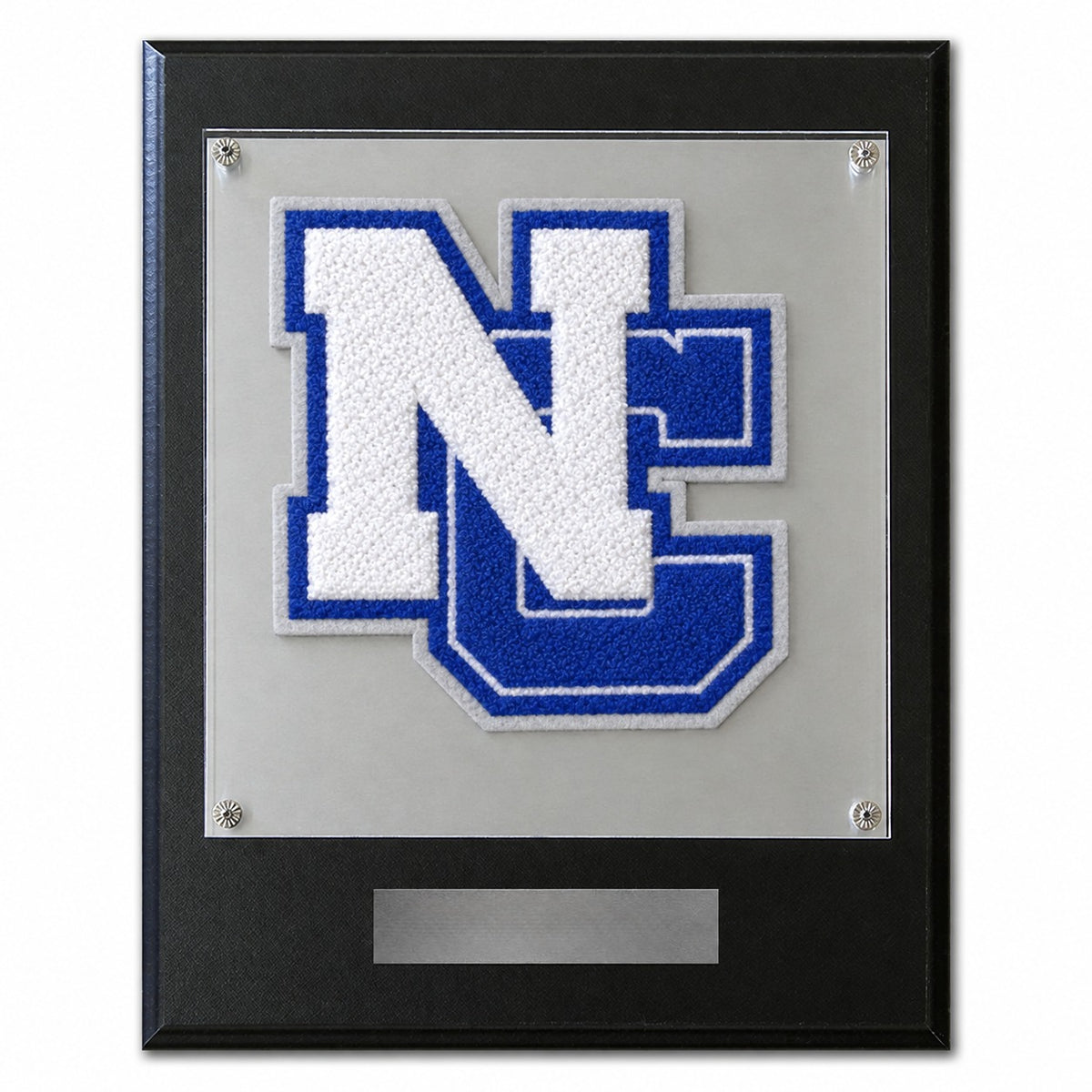 North Crowley Athletics (TX) chenille letter plaque