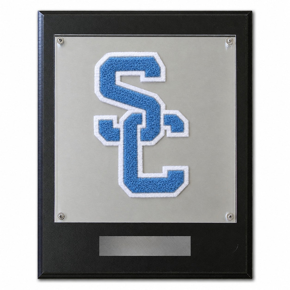 Shadow Creek High School (TX) chenille letter plaque