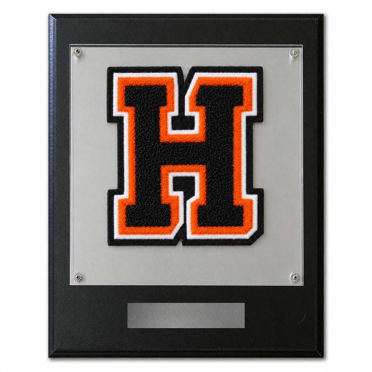 Haltom High School (TX) chenille letter plaque