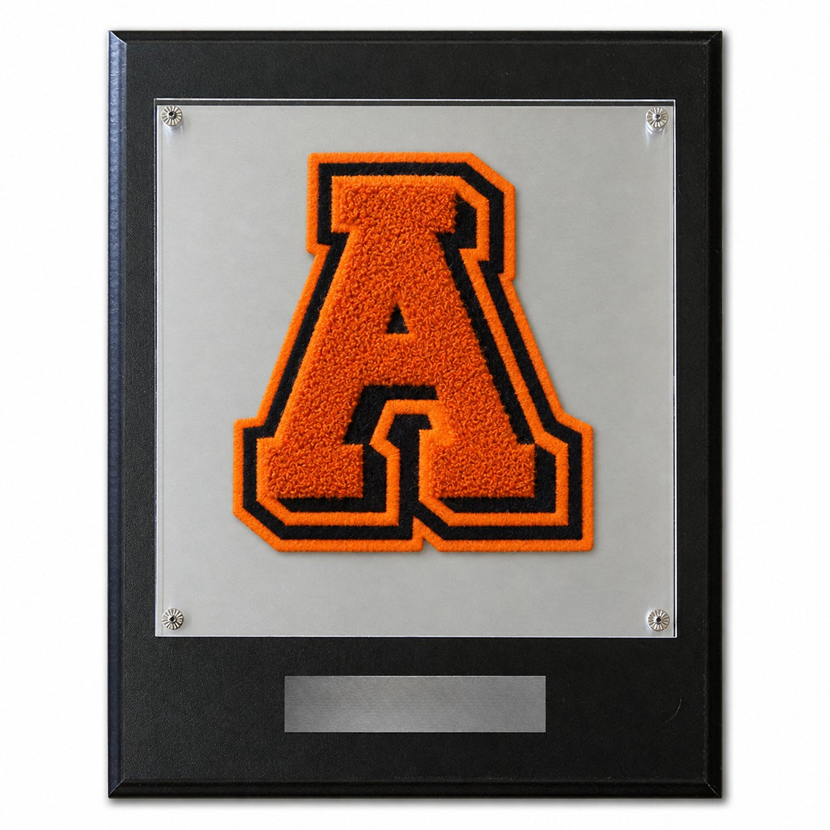 Aledo High School (TX) chenille letter plaque