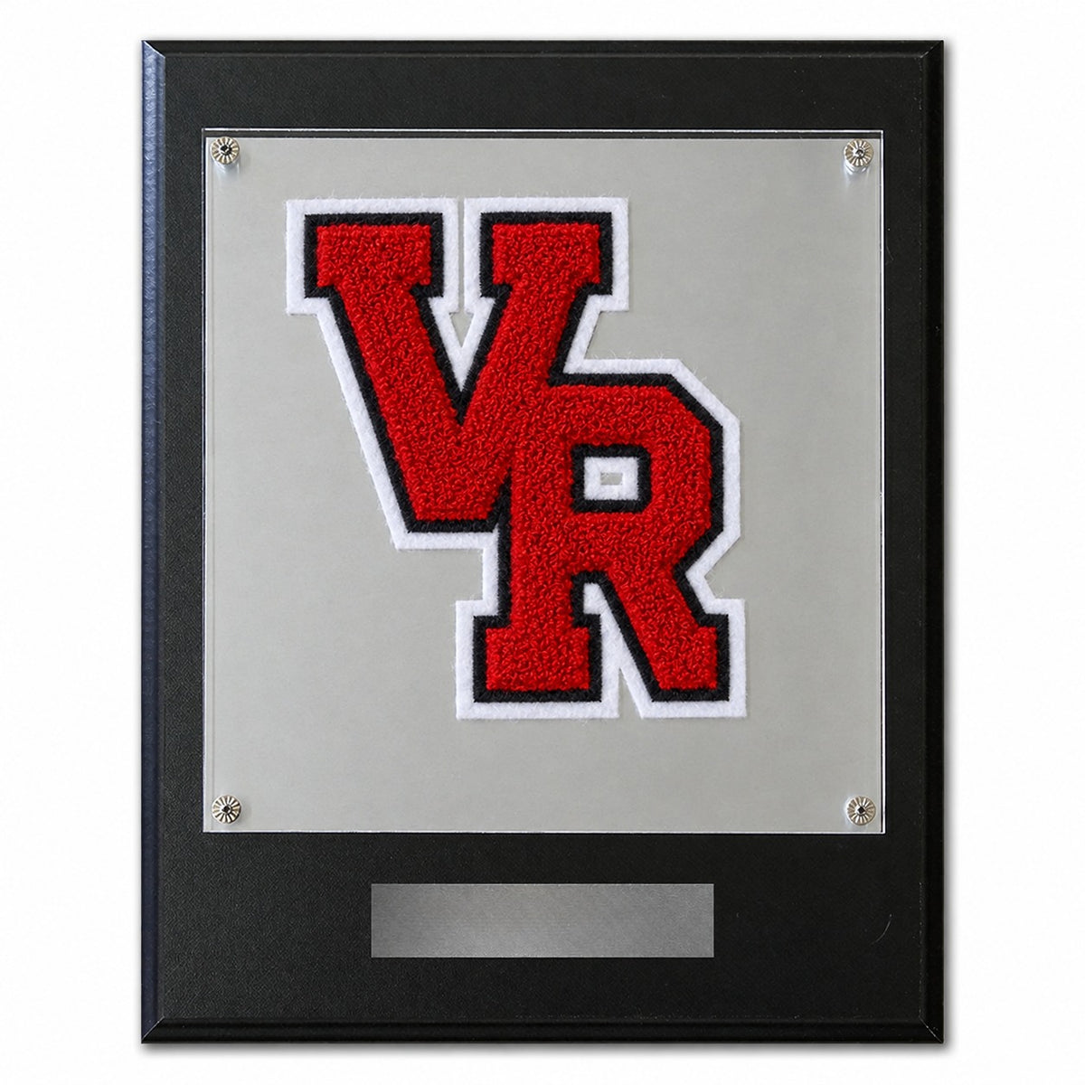 Vista Ridge High School (TX) chenille letter plaque