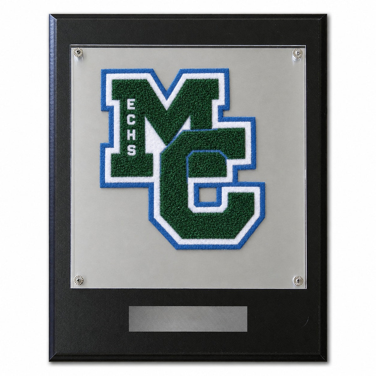 Early College (TX) High School, Midland chenille letter plaque