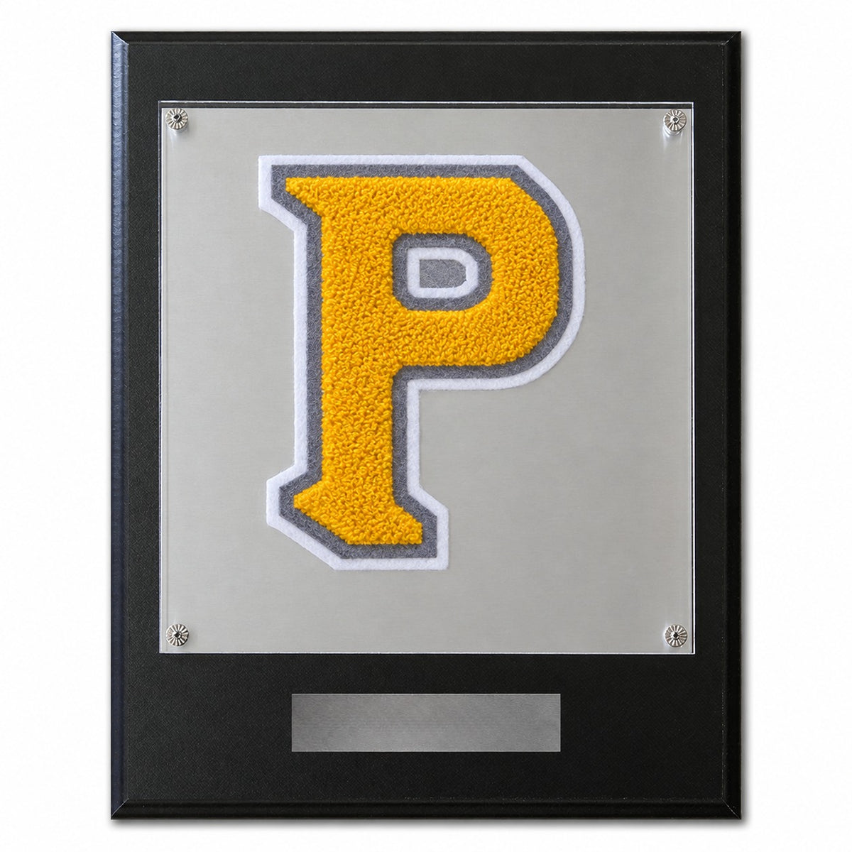 Pieper High School (TX) chenille letter plaque