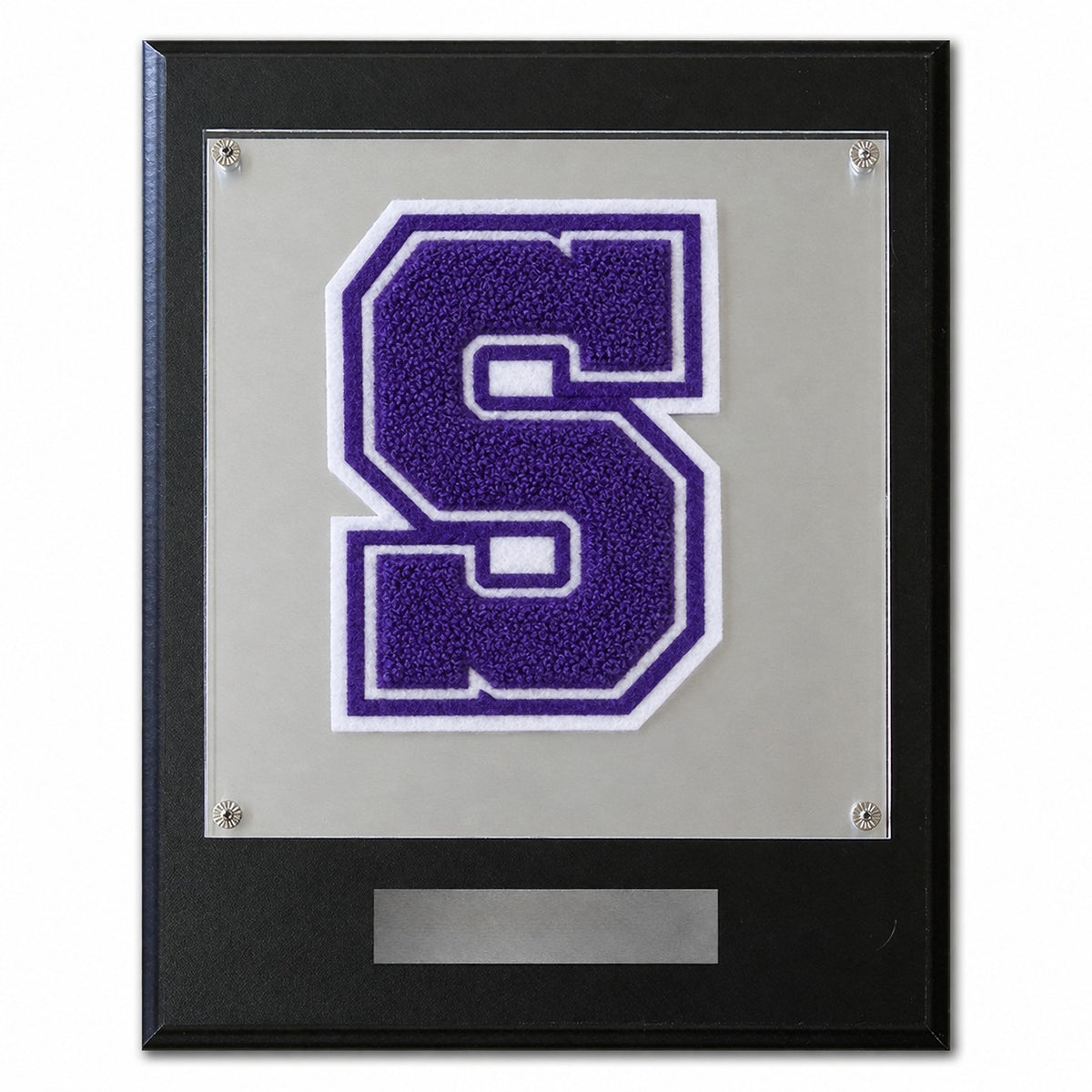 Stockdale (TX) High School chenille letter plaque