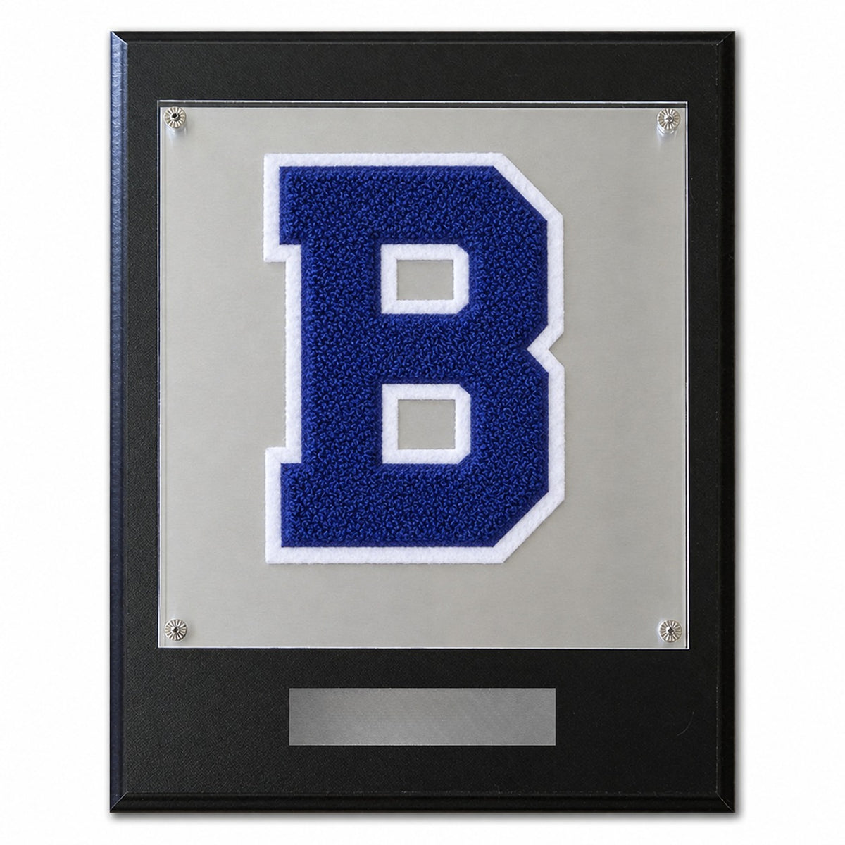 Brazosport High School (TX) chenille letter plaque