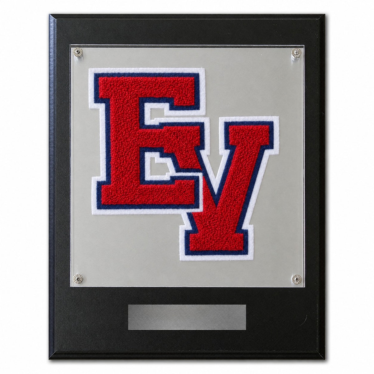 Georgetown East View (TX) chenille letter plaque