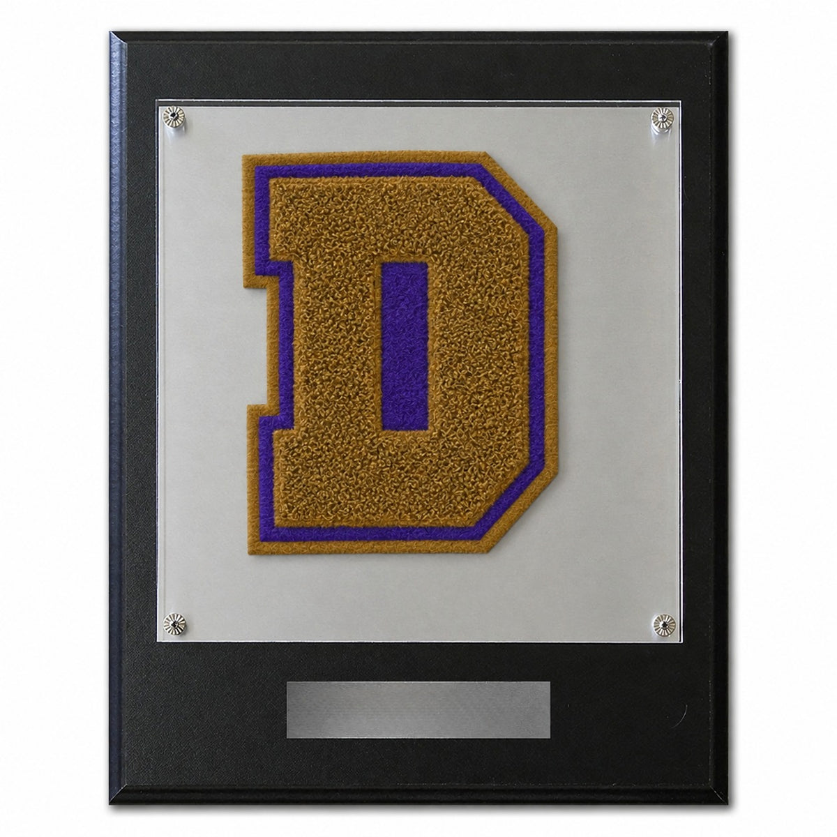 D'Hanis (TX) High School chenille letter plaque