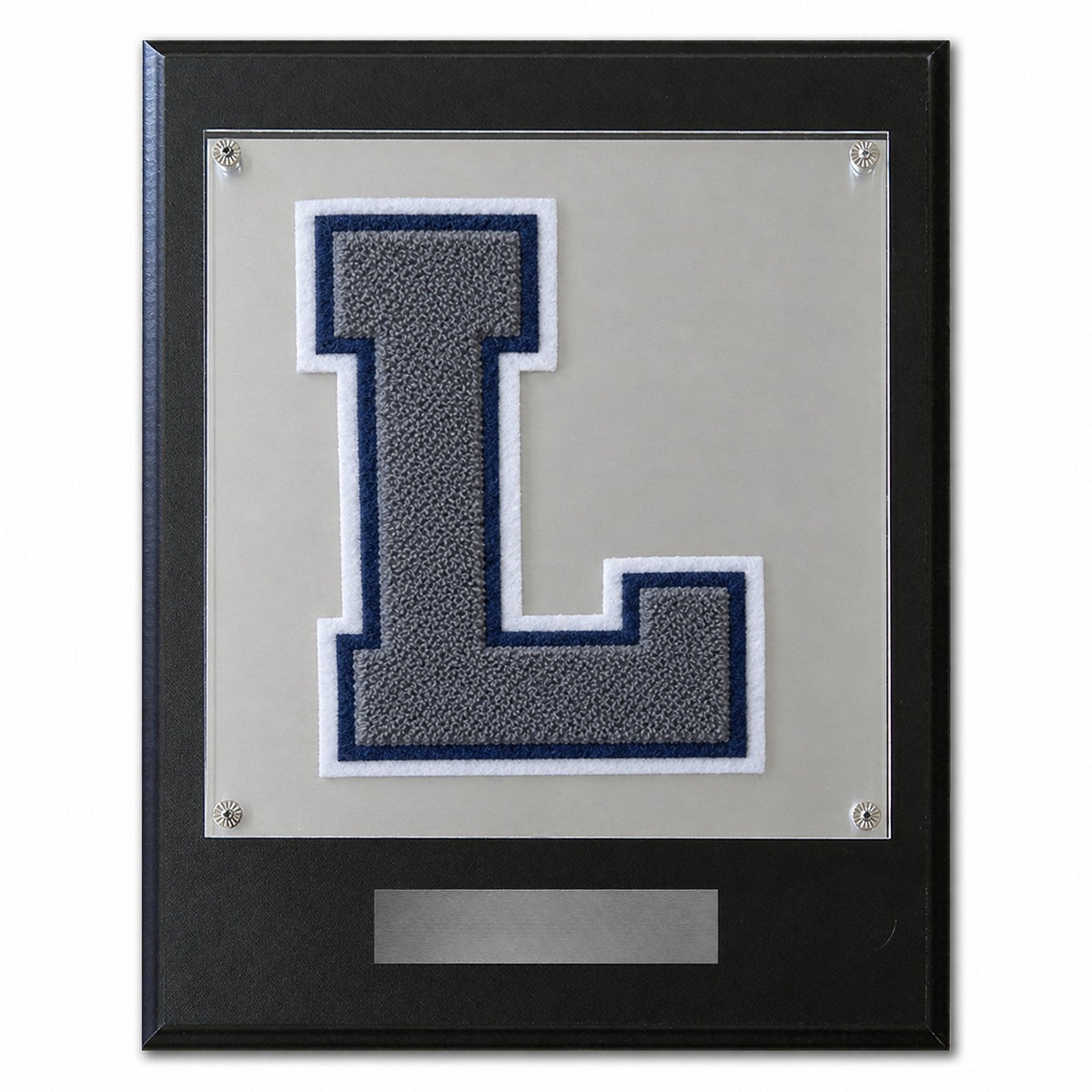 Legacy ECHS (TX) High School chenille letter plaque
