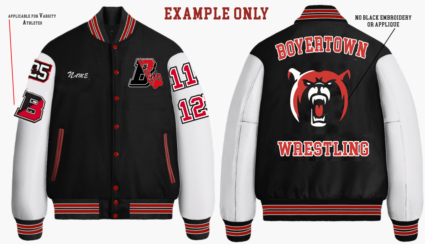 Boyertown Wrestling Varsity Jackets