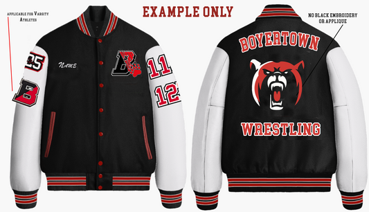 Boyertown Wrestling Varsity Jackets