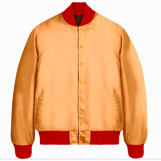 7 Little Cinema Gold and Scarlet Bomber Jackets