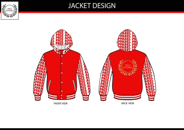 Priz Apparel Bomber Jacket Sample