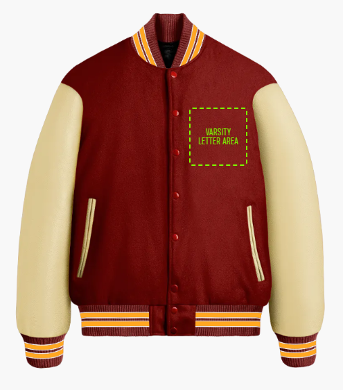 Academic letter for letterman jacket best sale