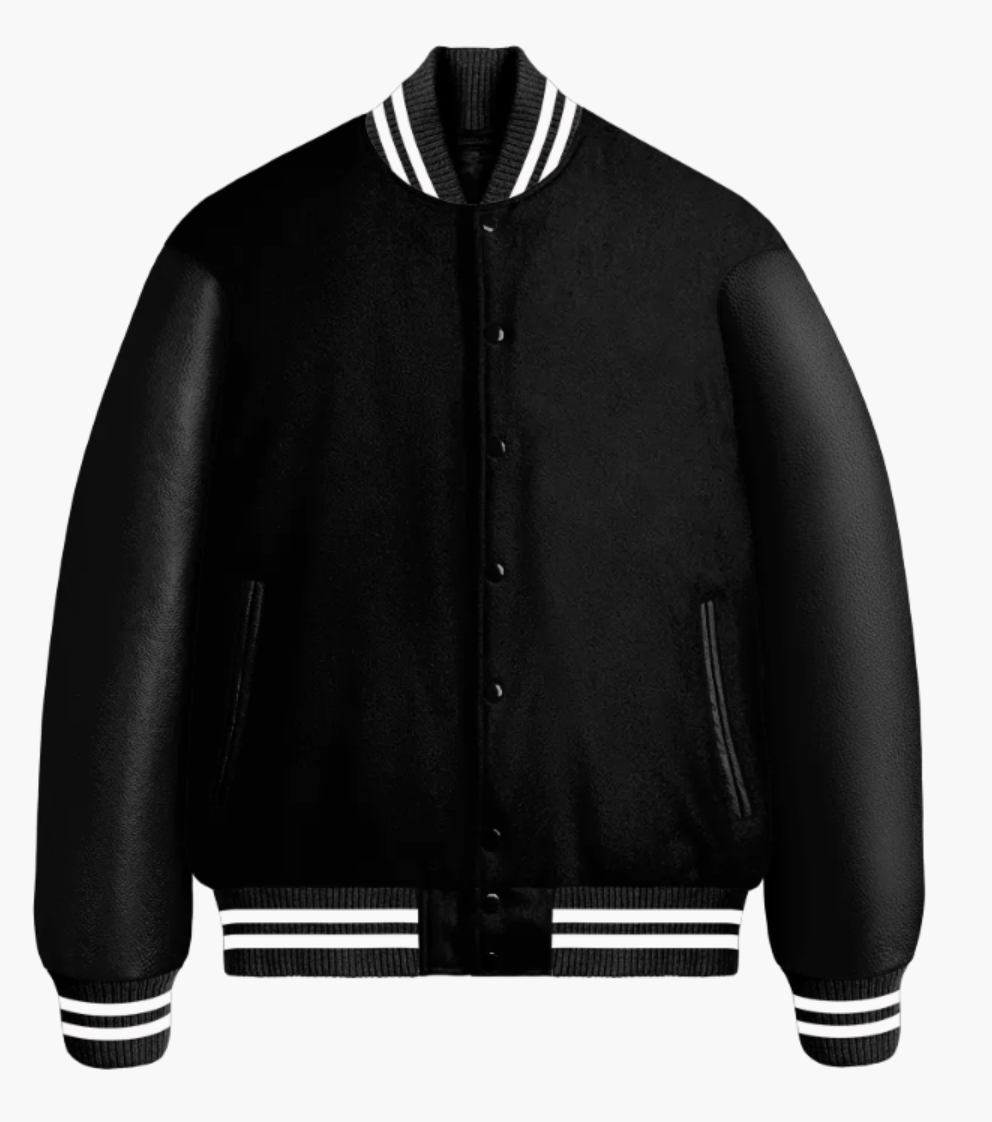 Black Varsity Jacket