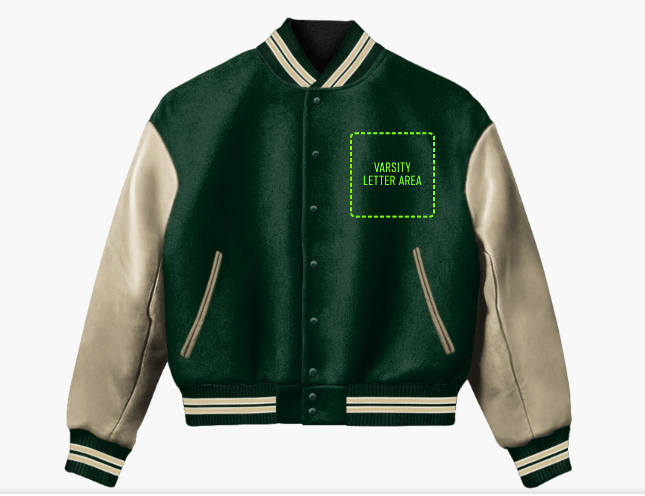 Varsity Made Tahquitz High School CA Letterman Jacket