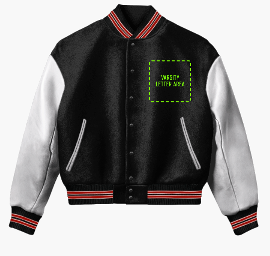 Leather Jacket La Letterman Jacket Varsity Made La Jolla High