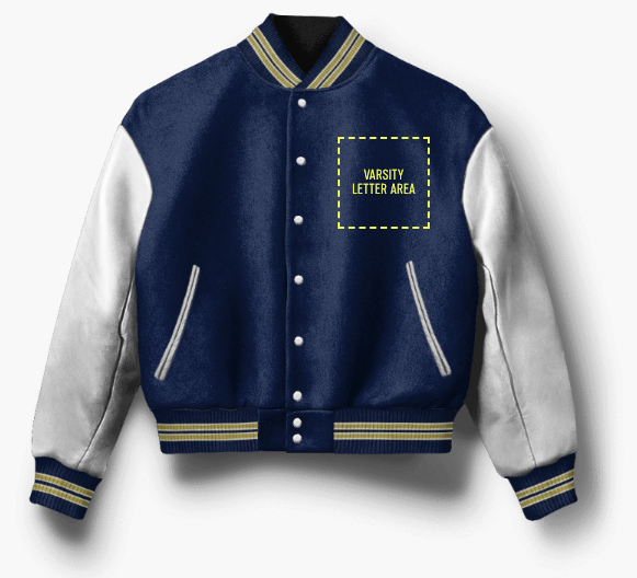 Varsity Made Everett Alvarez High School CA Letterman Jacket
