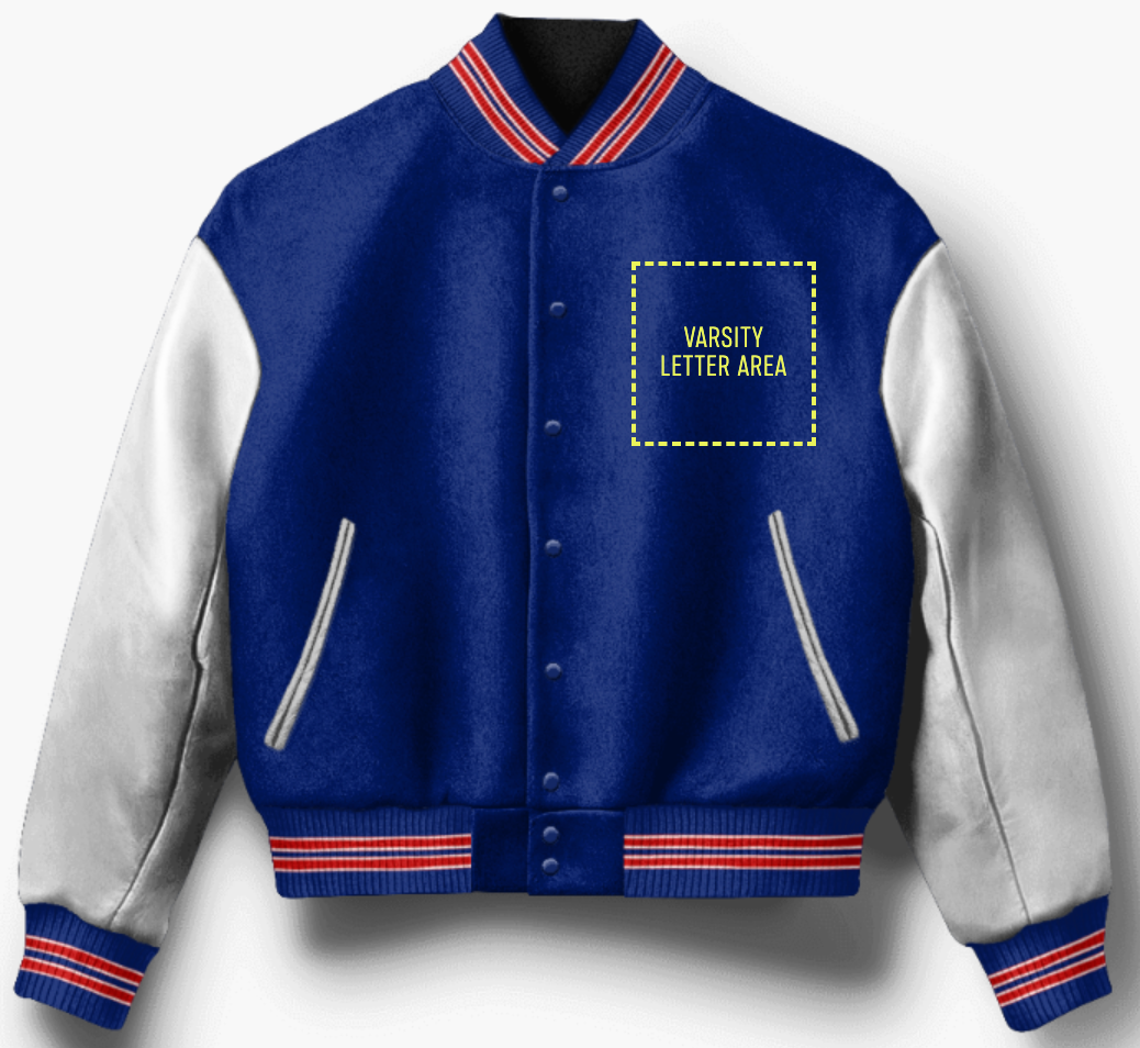 Varsity Made Great Oak High School CA Letterman Jacket