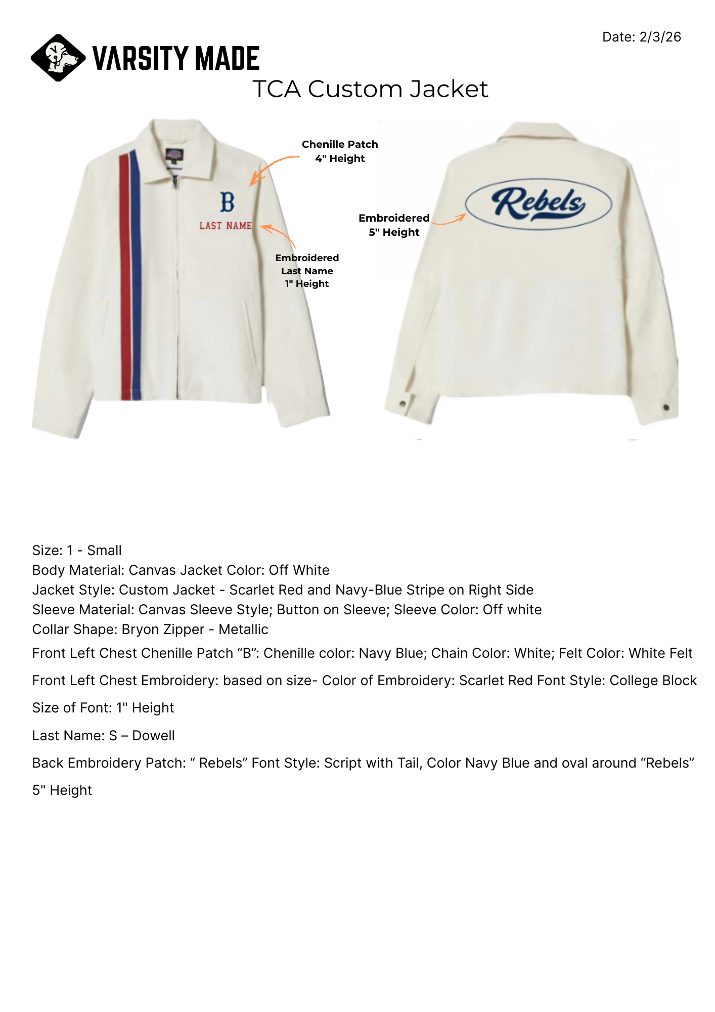 Ford Canvas Jacket - PO - BennettA