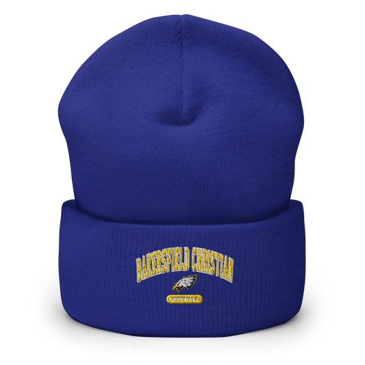 Bakersfield Christian Football Cuffed Beanie