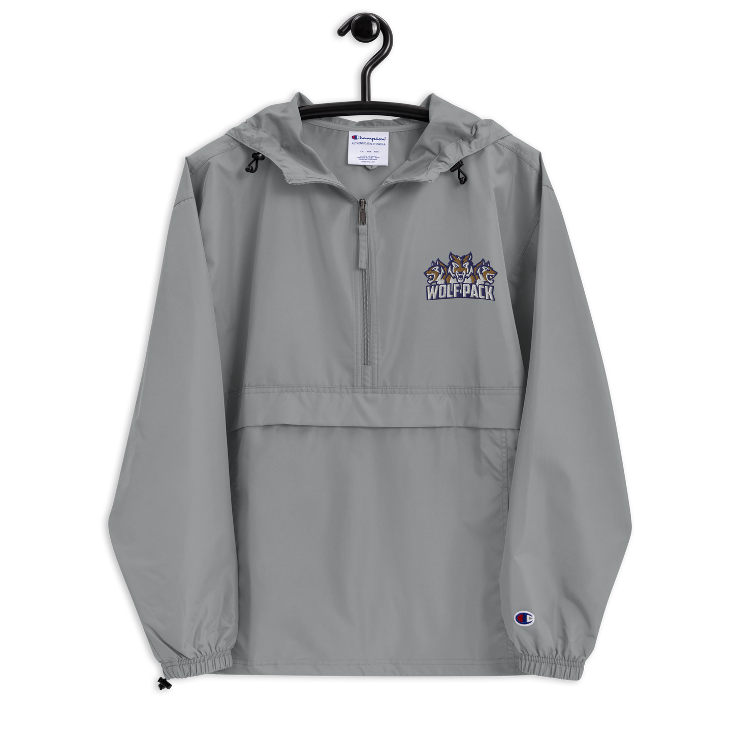 West High School Embroidered Champion Packable Jacket