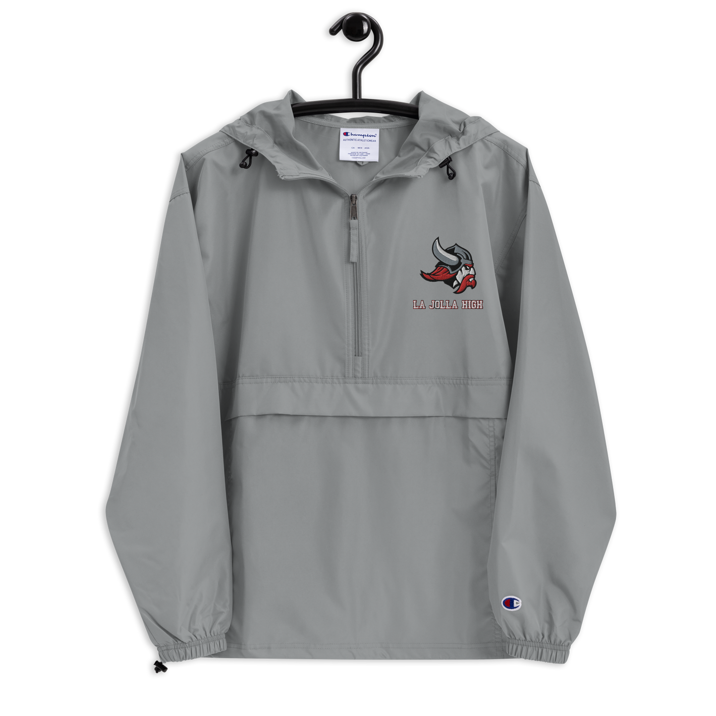 La Jolla High Embroidered Champion Packable Jacket