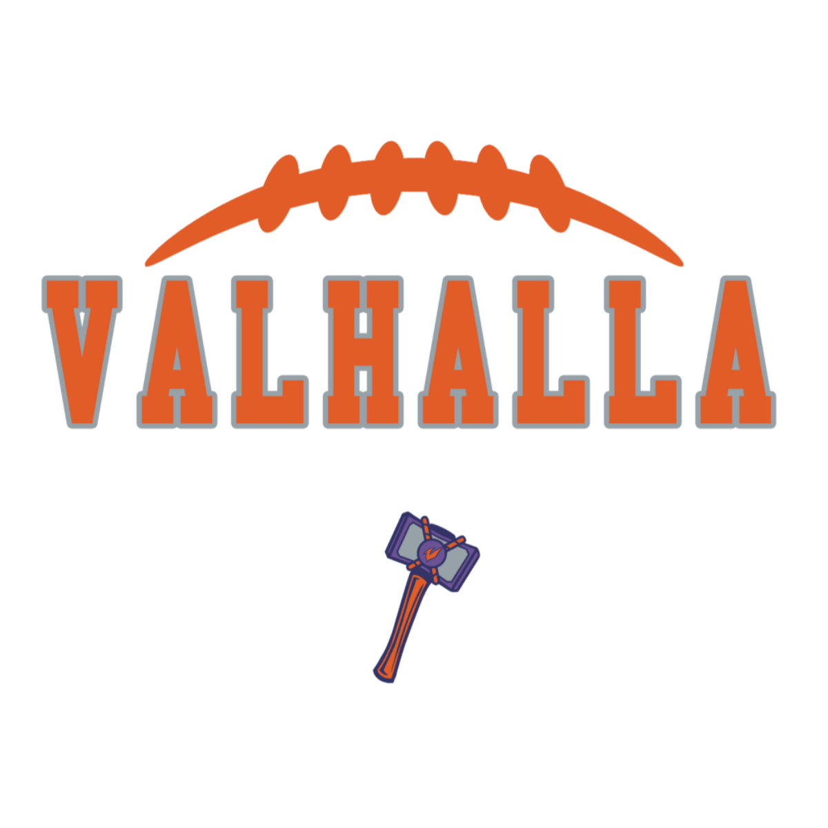 Valhalla High School Football Premium Polo Shirt