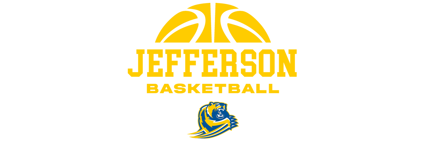 Jefferson Basketball Closed-Back Structured Cap