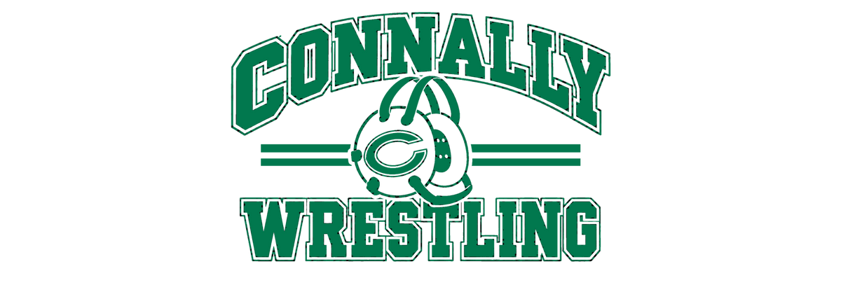 Connally Wrestling Blk Closed-Back Structured Cap
