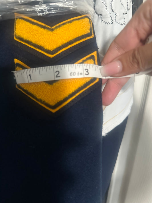 2- Chevron Patches - 1- C Patch