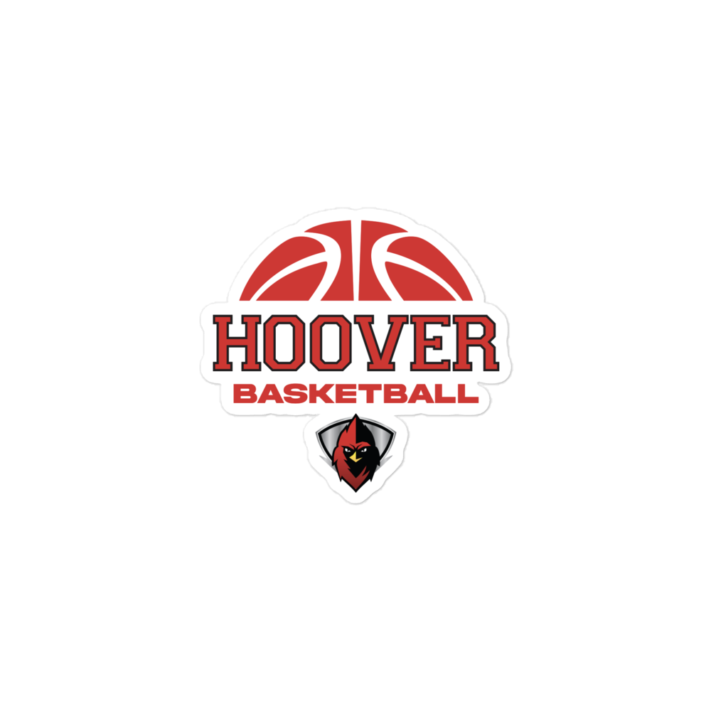 Hoover High School Basketball Stickers Varsity Made