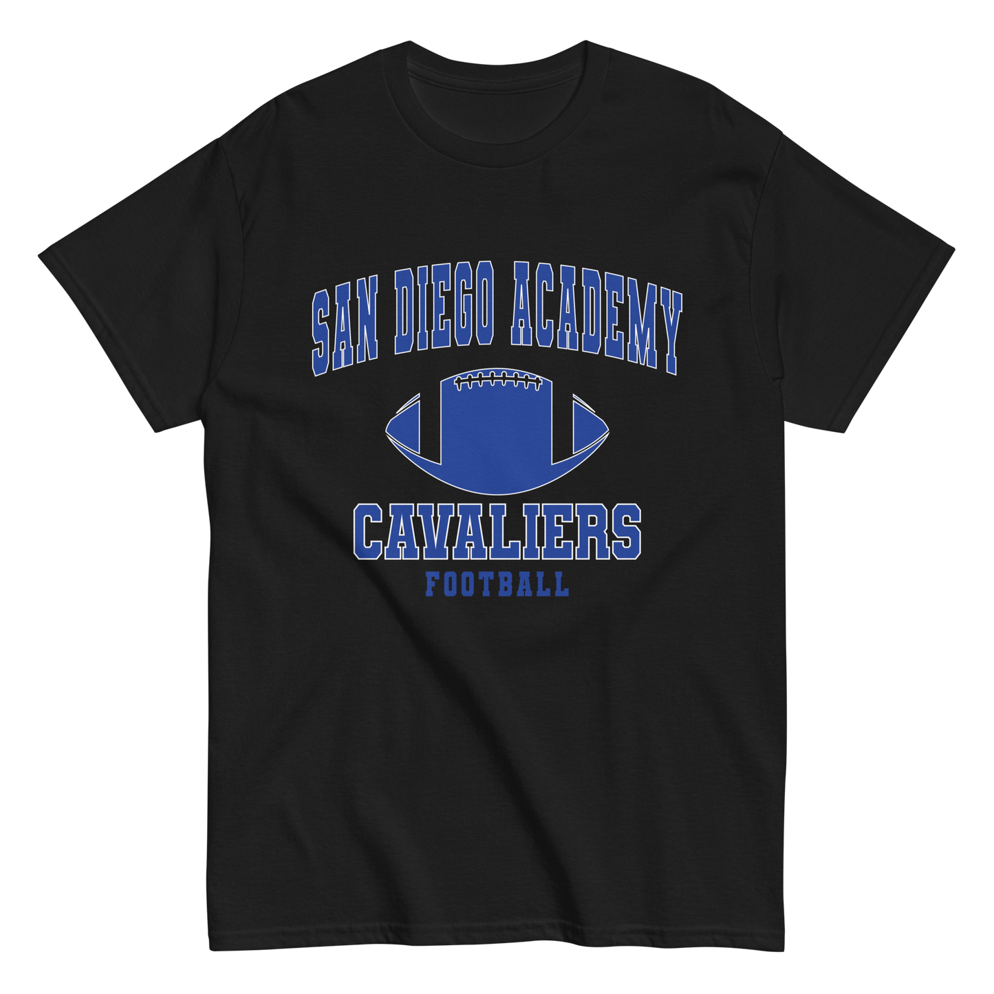 San Diego Academy Football classic tee