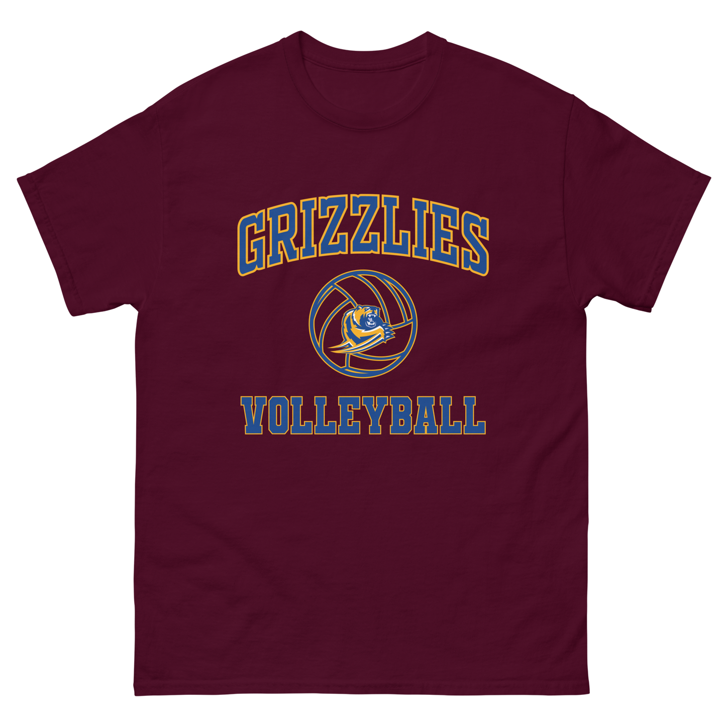 Grizzlies Volleyball Men's classic tee