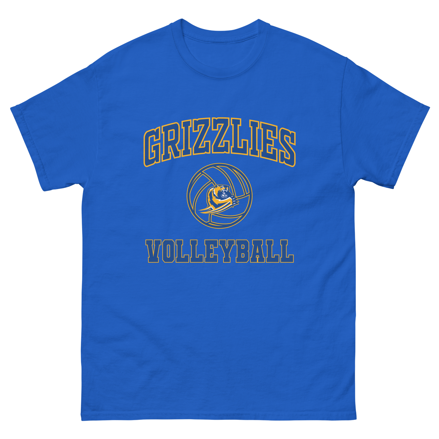 Grizzlies Volleyball Men's classic tee