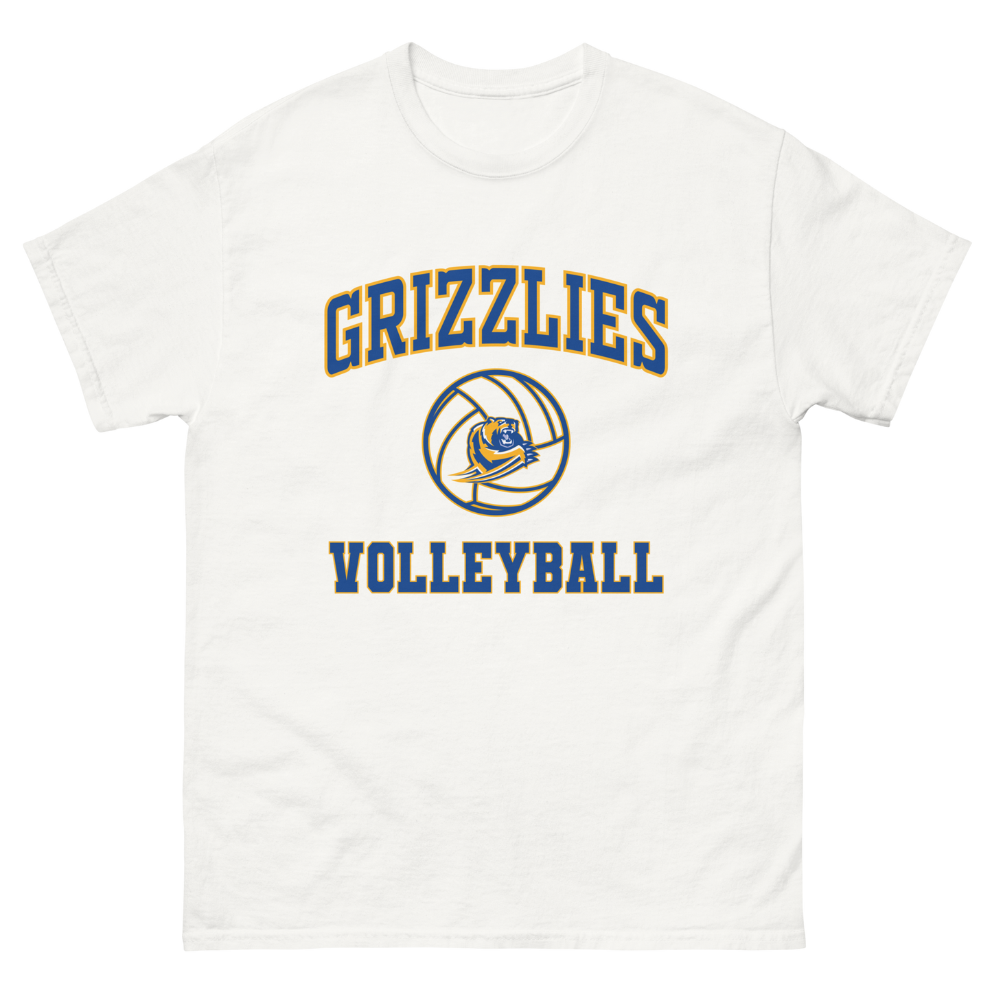Grizzlies Volleyball Men's classic tee