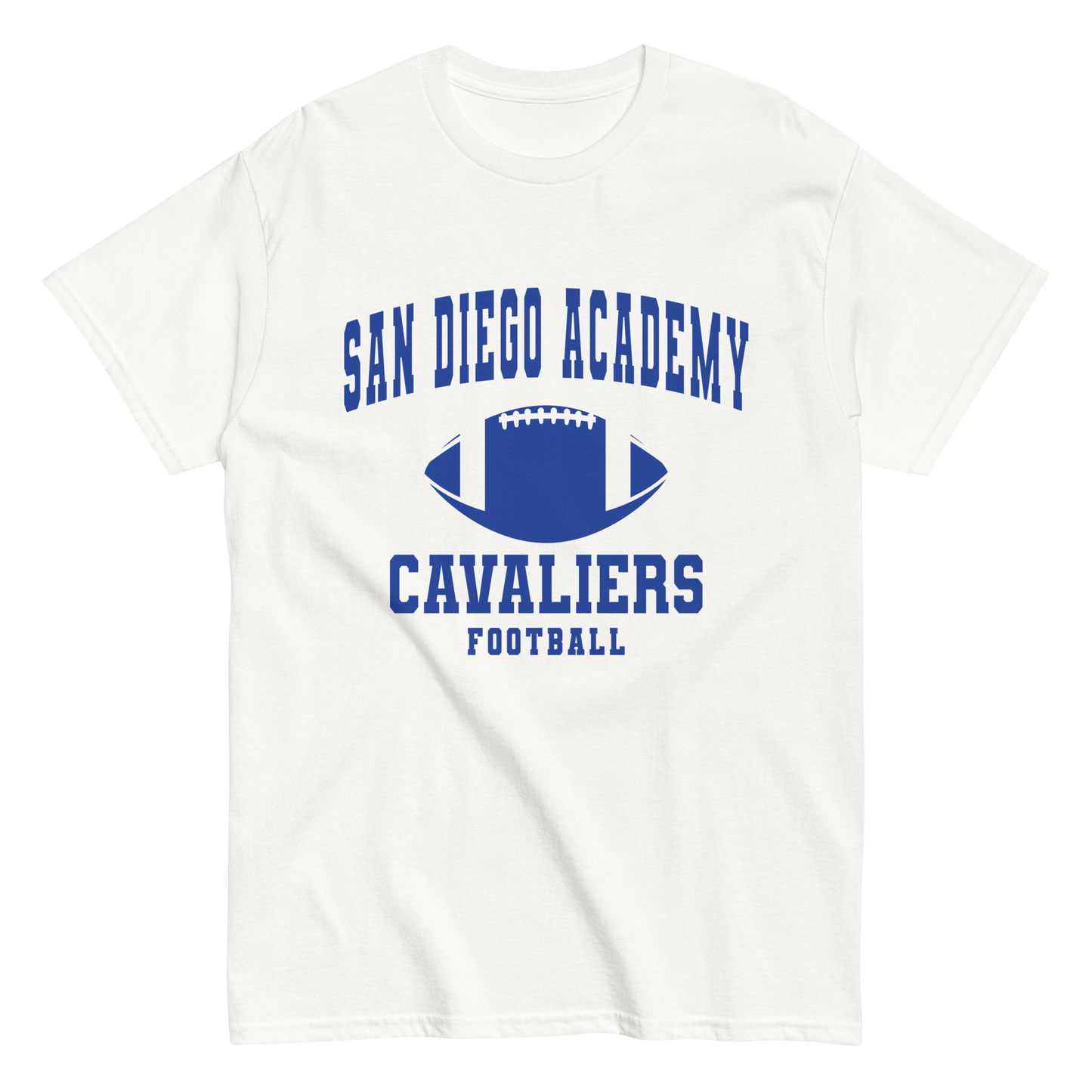 San Diego Academy Football classic tee