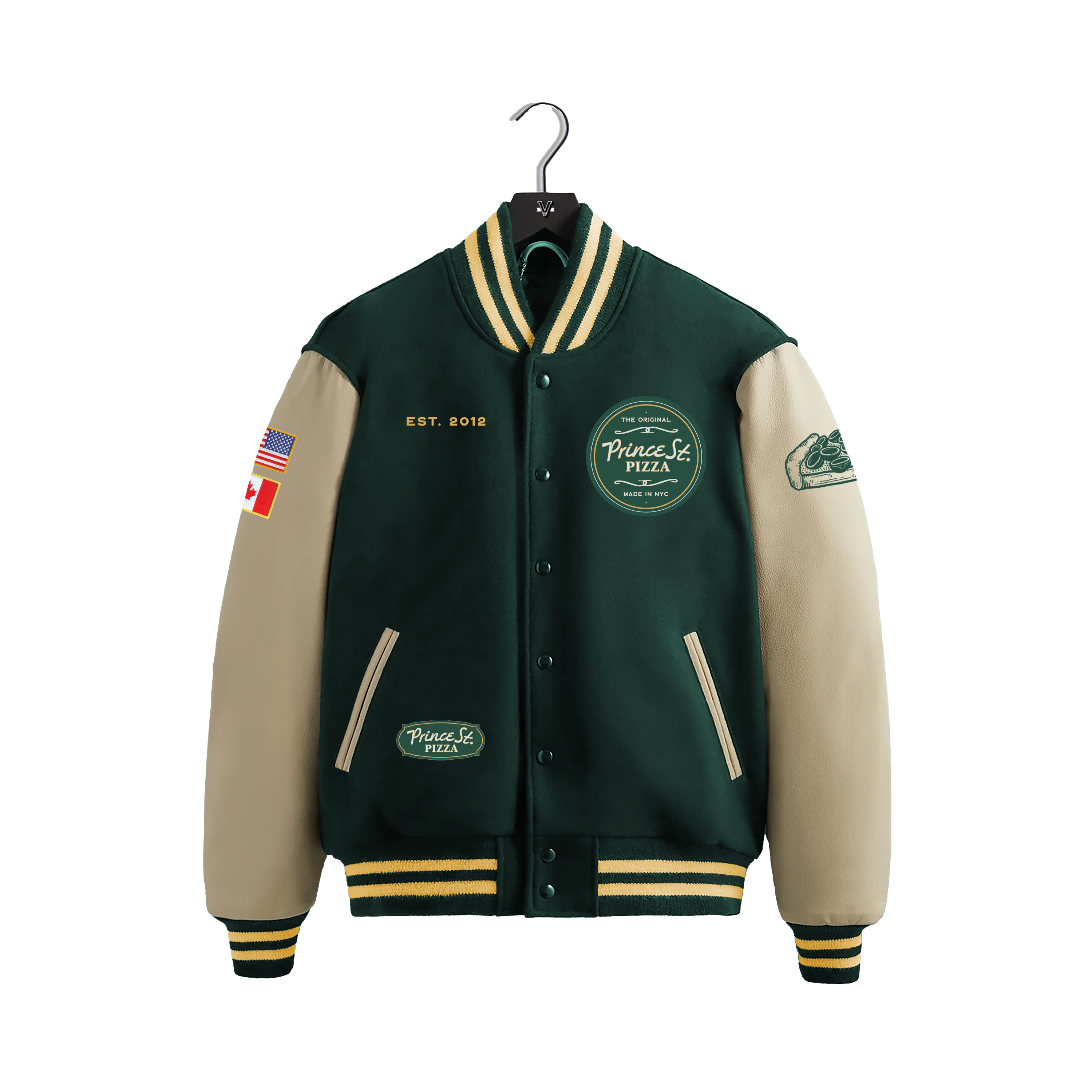 Prince Pizza Varsity Jacket – Varsity Made Prince Pizza Varsity Jacket – Varsity Made