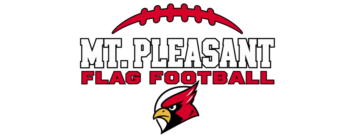 Mt. Pleasant Flag Football - White Glossy Mug