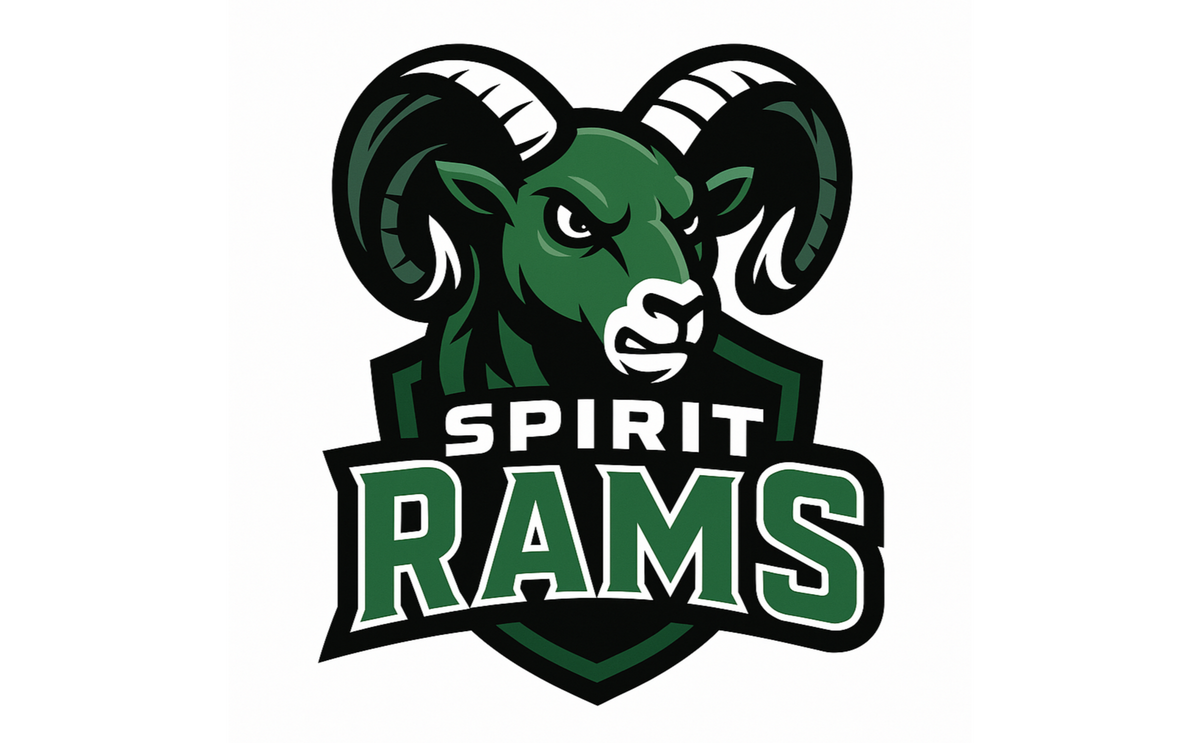 Spirit Rams - Stainless Steel Water Bottle
