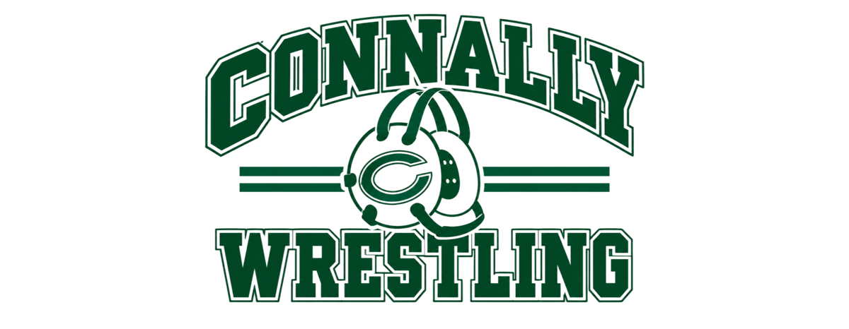 Connally Wrestling Blk White Glossy Mug