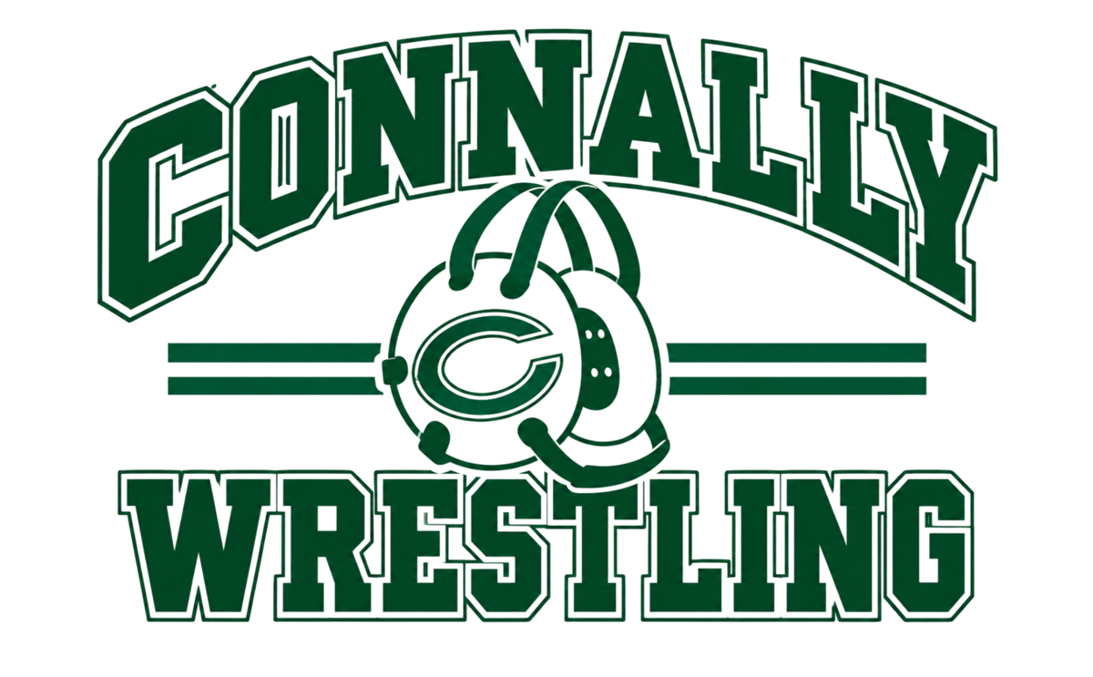 Connally Wrestling Blk Stainless Steel Water Bottle