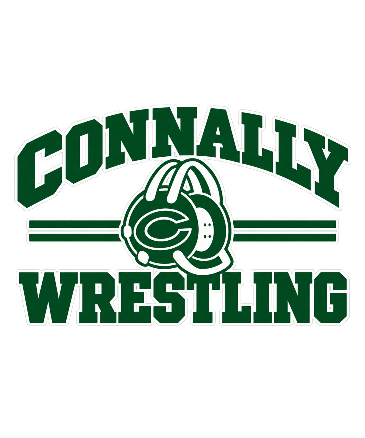 Pf Connally Wrestling - Youth Crew Neck Sweatshirt