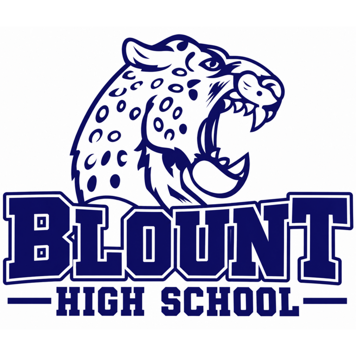 Blount High School - Women's Cropped Hoodie