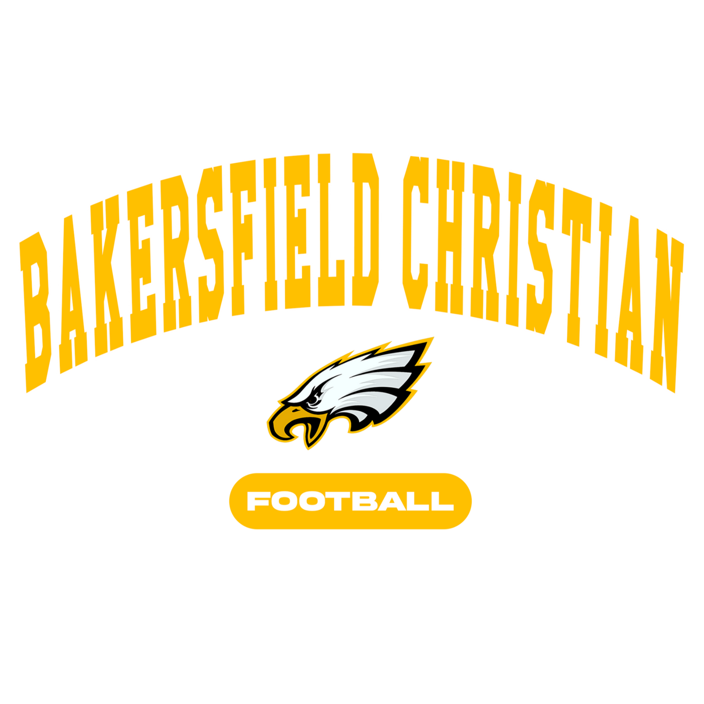 Bakersfield Christian Football Unisex Premium Hoodie